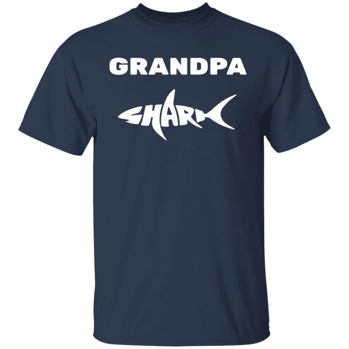 grandpa shark t shirt uk