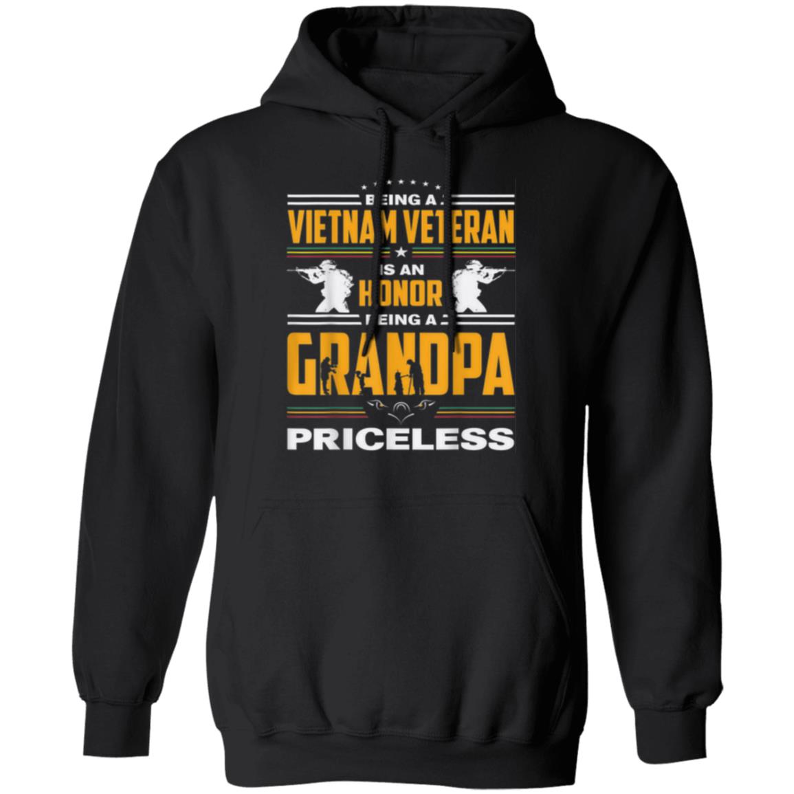 Being Vietnam Veteran is an Honor Papa is Priceless Cotton Youth T Shirts Short Sleeve for Teenager Boys Girls 