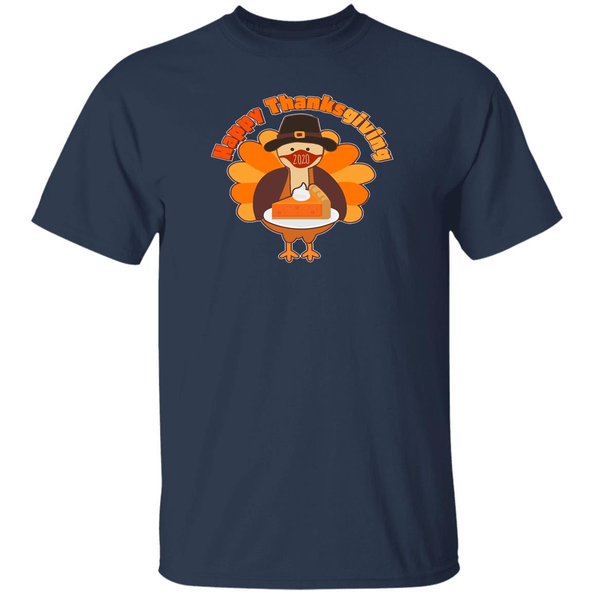 Cute Happy Thanksgiving Quarantine Turkey 2020 Shirts ...