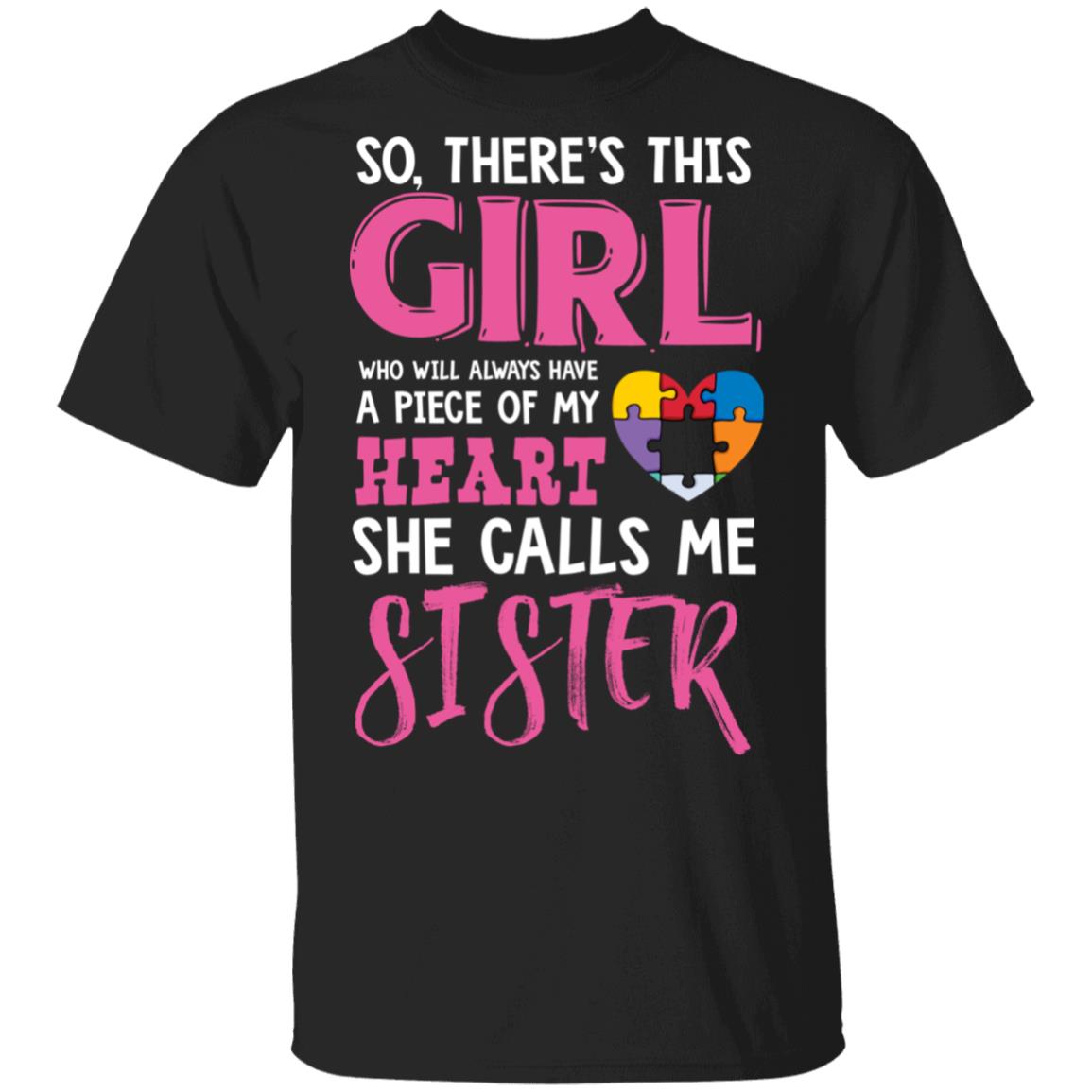 Autism Sister Quotes Tshirt Autism Awareness Sisters Shirt - Amazetees