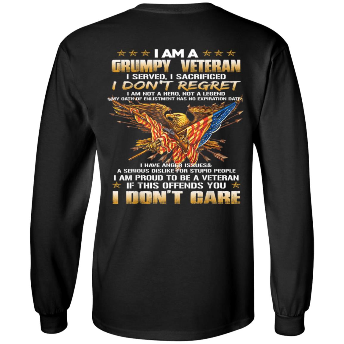 grumpy veteran t shirt