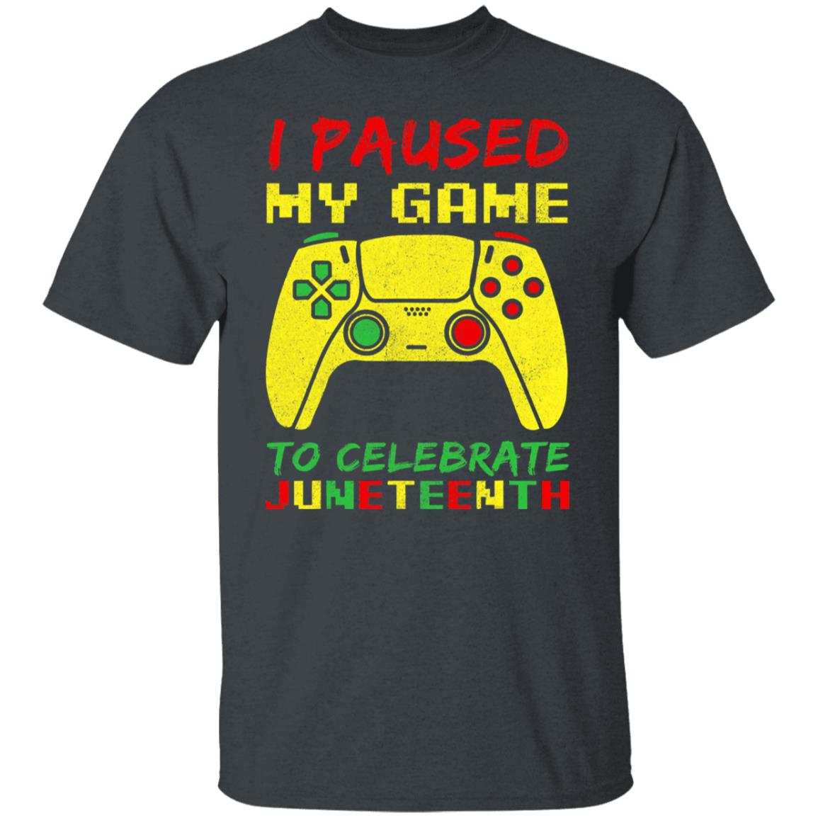 Juneteenth Shirts For Men Boys, Juneteenth Afro Gamer T-Shirt