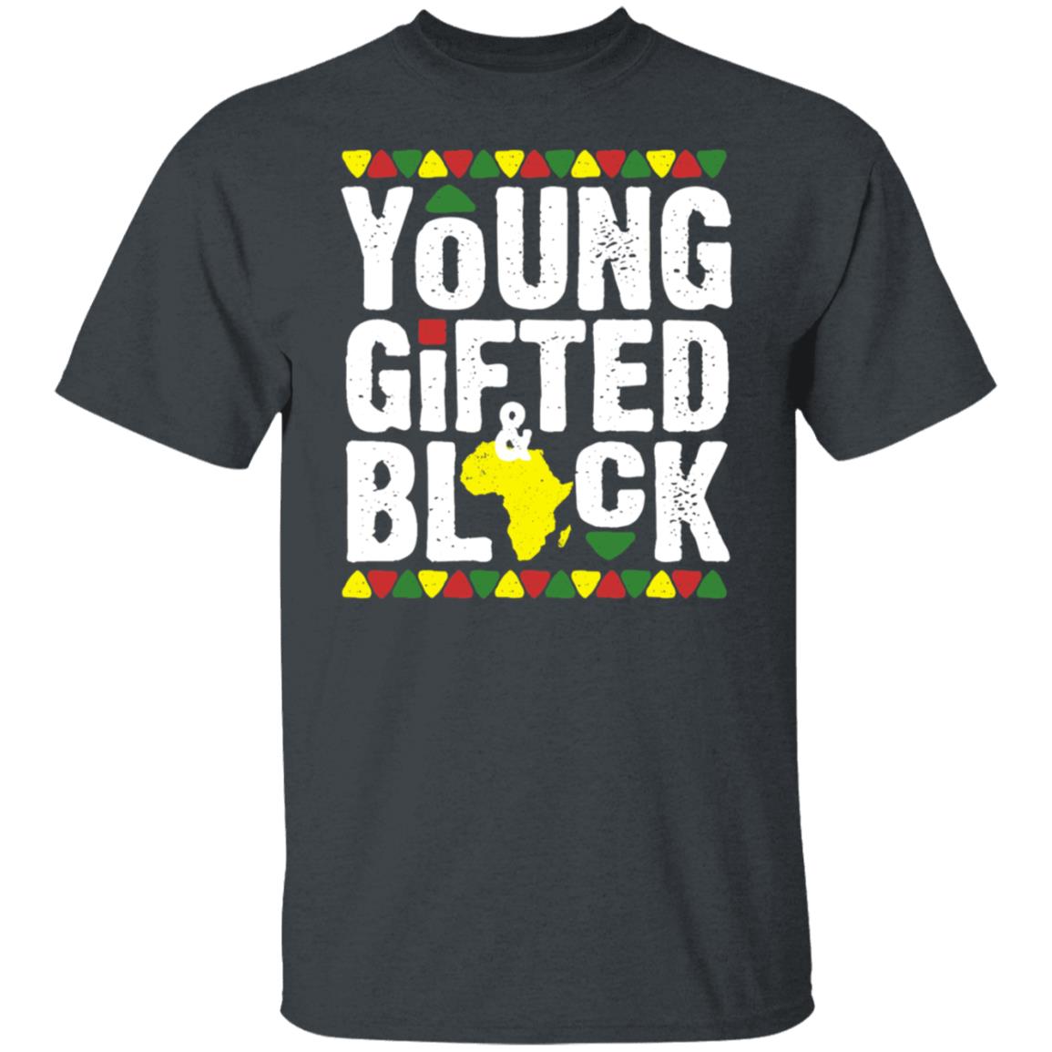 Gifted Young Black Dashiki African Pride History Month Magic Shirt