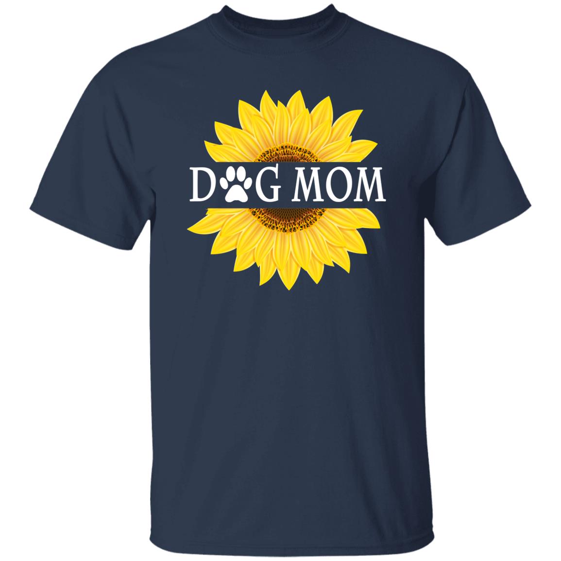 Dog mom shop shirt with sunflower