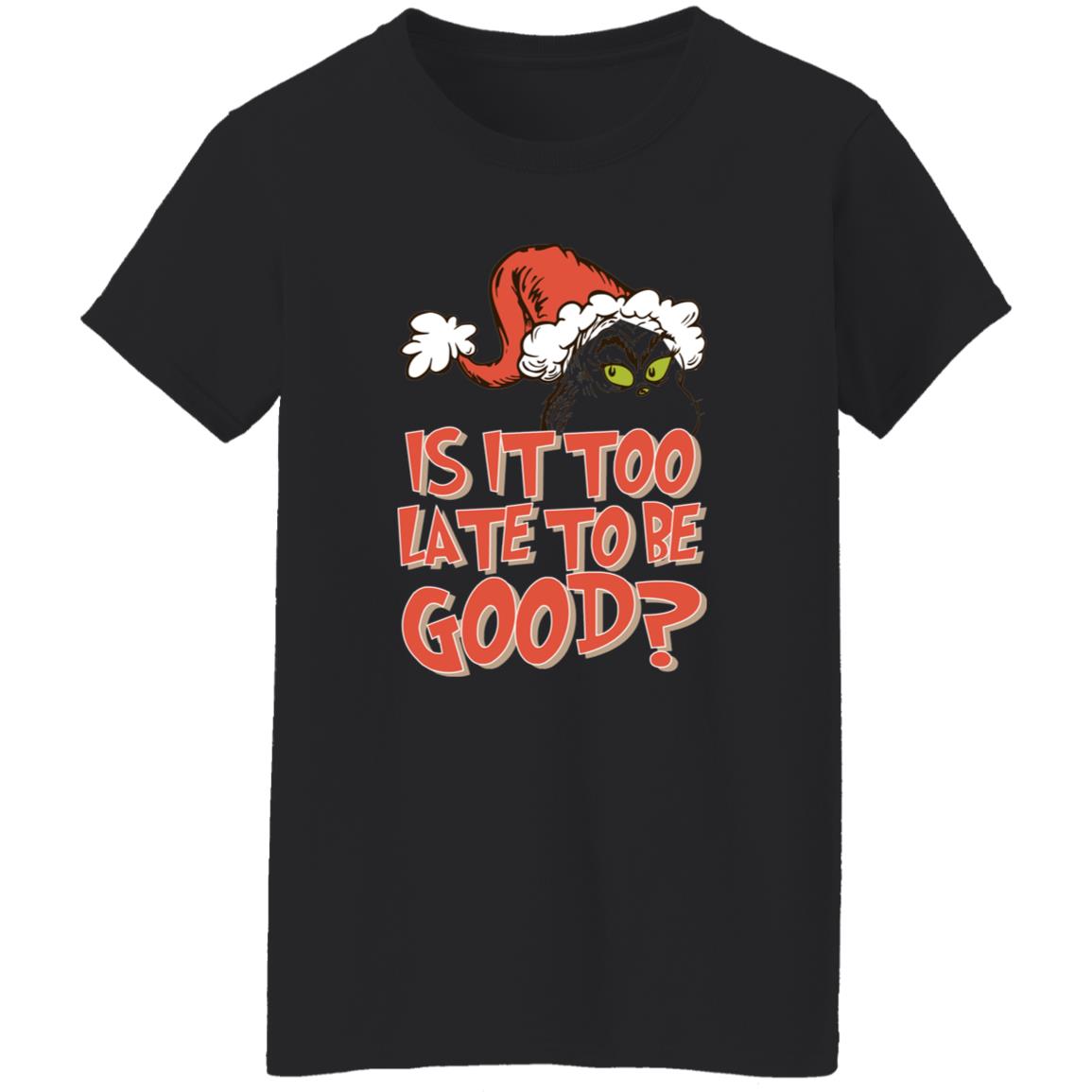 Grinch Ooh A Ah That's It I'm Not Going Shirt (Style: Z65 Crewneck Pullover Sweatshirt, Color: Sport Grey, Size: XL)